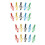 20 Pcs Music Note Clip Page Holder For Sheet Music Random Color 7