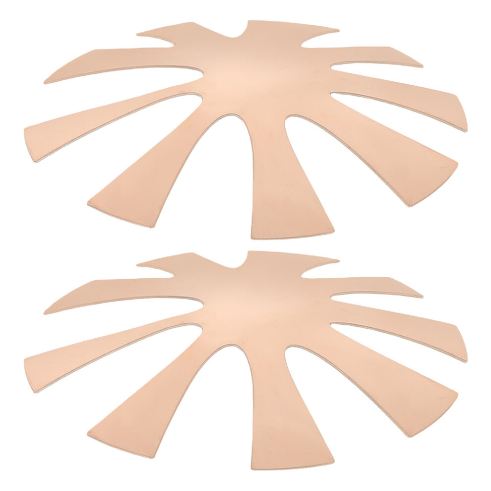 Iplusmile 4 Pcs French Nail Edge Templates Metal Guide For Acrylic Shaping