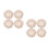 8 Pcs Round 23cm Natural Rattan Bread Proofing Basket Liners 10