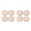 8 Pcs Round 23cm Natural Rattan Bread Proofing Basket Liners 9
