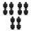 12 Pcs Set Aluminum Alloy Durable Shooting Training Targets 10