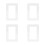 4Pcs Acrylic Light Switch Cover - Decorative Protector For Wall Socket 6