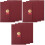 9 Pcs Three Fold Honor Certificate Cover Folding Envelope Holder 5