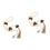 2Pcs Dog Training Door Bell Rustic Hanging Pet Doorbell 6