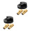 2Sets Durable Metal Wolf Note Cello Mutes Adjustable Cello Accessories 10