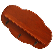 4Pcs Wooden Floating Shelf Wall Mounted Cloud Shape