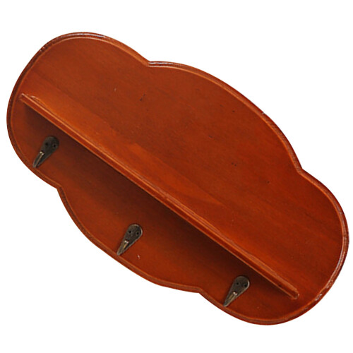 4Pcs Wooden Floating Shelf Wall Mounted Cloud Shape