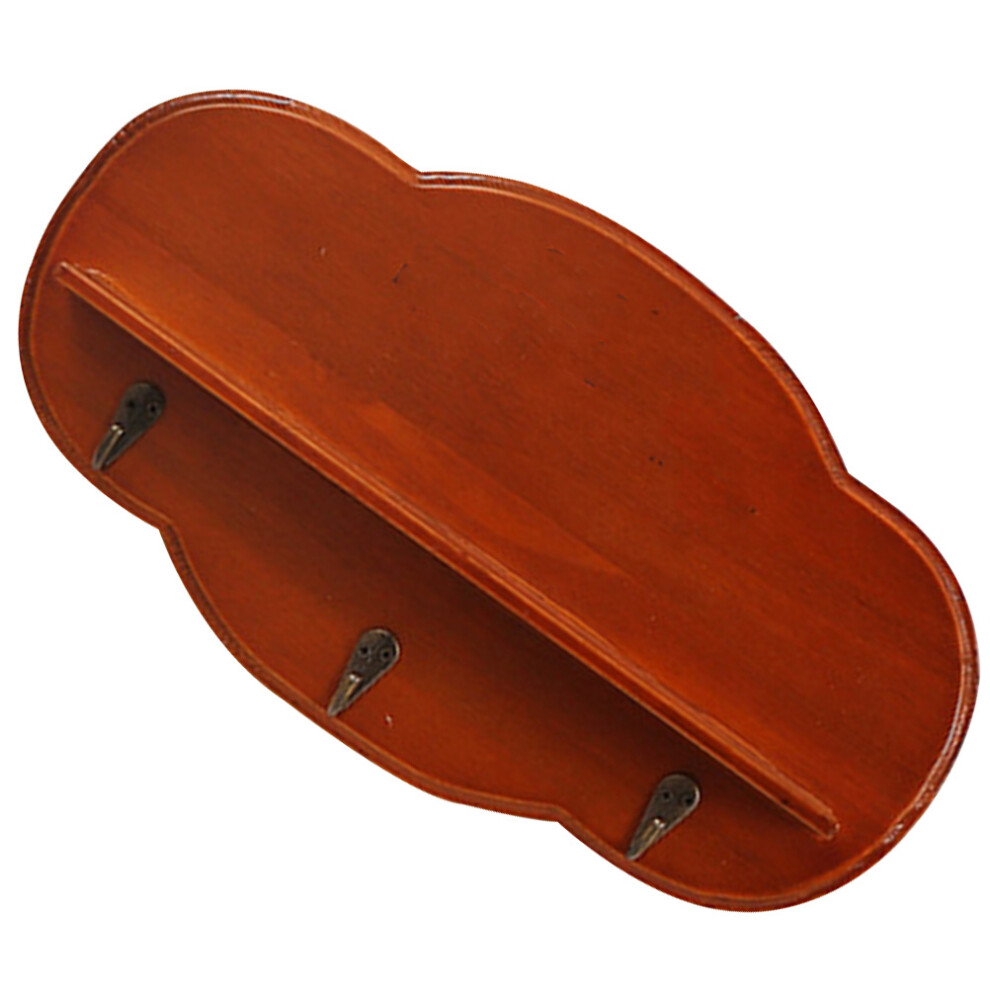4Pcs Wooden Floating Shelf Wall Mounted Cloud Shape Iplusmile