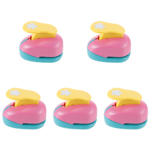 5Pcs Diy Paper Hole Punch For Scrapbook Crafting 1