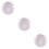 3Pcs Adjustable Colorful Nail Shell Tray For Manicure Mermaid Style 9