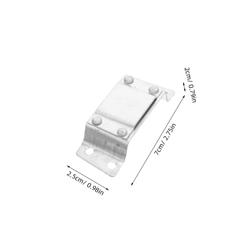 Set Hard Hat Light Holder Mount Bracket Clip For Headlamp 1