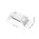 Set Hard Hat Light Holder Mount Bracket Clip For Headlamp 3