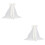 2Pcs Women Wedding Bridal Veil With Bow Romantic Accessory 6
