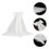 2Pcs Women Wedding Bridal Veil With Bow Romantic Accessory 8