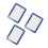 3Pcs Magnetic Real Glass Mirror For Locker Fridge Toolbox Cabinet 6