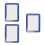 3Pcs Magnetic Real Glass Mirror For Locker Fridge Toolbox Cabinet 5
