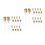 40 Pcs 13Mm Reusable Perfume Spray Nozzle Pump Head Fine Mist 10