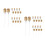 40 Pcs 13Mm Reusable Perfume Spray Nozzle Pump Head Fine Mist 6