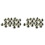 200 Pcs Bullet Cone Acrylic Bead Punk Rivet Spacer 2