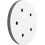 Sanding Soft Pad 125mm Diameter, Soft Buffer Sponge Interface Cushion Pad for Sanding Pads, 5-Inch, 5-Hole Pattern 2