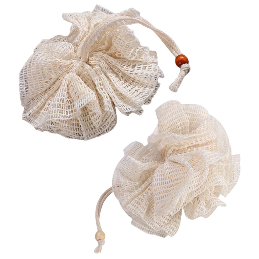 Iplusmile 6 Pcs Bath Shower Loofah Sponge Mesh Balls Body Scrubbers