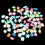 80Pcs Luminous Resin Stones For Aquarium Landscaping 9