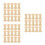 300 Pcs Wooden Spools For Crafts Yarn Holder Spindles 6