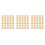 300 Pcs Wooden Spools For Crafts Yarn Holder Spindles 8