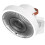 Wall Fan Remote Control With Oscillating Quiet Motor For Bedroom And Kitchen White 4
