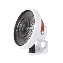 Wall Fan Remote Control With Oscillating Quiet Motor For Bedroom And Kitchen White