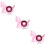 3 Sets Portable Tape Dispenser Holder Cutter Office Accessory 11