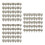 60 Sets Battery Spring Plate Aa Contact For Remote Charger Replacement 10