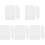 50 Pcs Blank Foam Poster Board A4 Large Foamboard 5