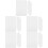 50 Pcs Blank Foam Poster Board A4 Large Foamboard 9