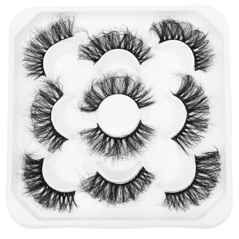 Villcase 25 Pairs False Eyelash Extensions Lash Grafting Accessory For Women