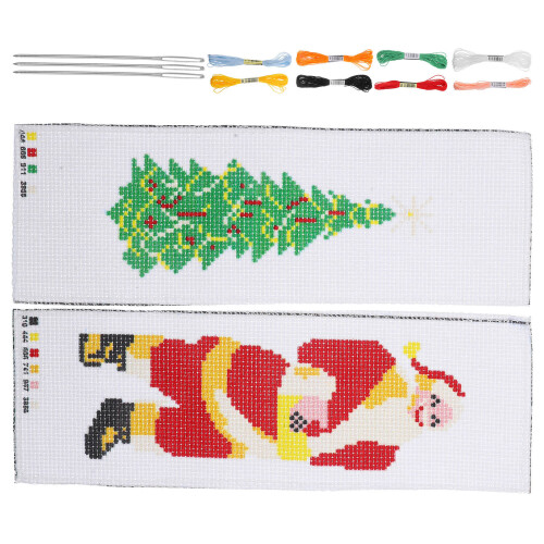 4Ensembles Kit De Broderie -Pages Décoratifs En Polyester Coloré