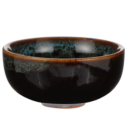 3Pcs Round Ceramic Ink Dish For Calligraphy Painting