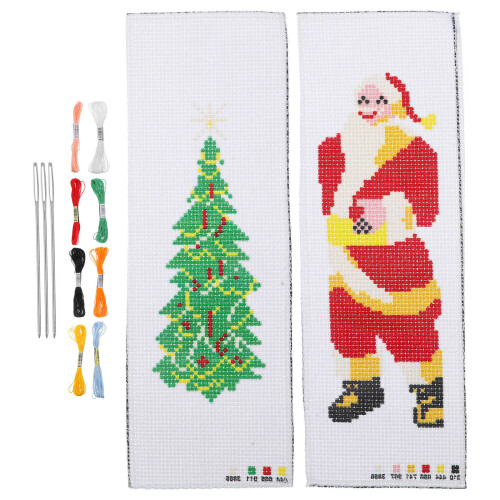 4Ensembles Kit De Broderie -Pages Décoratifs En Polyester Coloré 2