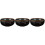 3Pcs Round Ceramic Ink Dish For Calligraphy Painting 4