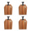 4Pcs Halloween Wood Cutting Board With Handle For Cheese Pizza Bread 4