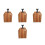 4Pcs Halloween Wood Cutting Board With Handle For Cheese Pizza Bread 9