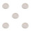 5Pcs Stair Gate Wall Protector Plastic Bumper Cup For Baby Safety 7