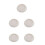 5Pcs Stair Gate Wall Protector Plastic Bumper Cup For Baby Safety 5