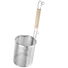 2 Pcs Stainless Steel Filter Spoon Skimmer For Fried Food Kitchen Use