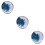 3 Pcs Agate Stone Coaster Round Heat Insulation Mug Pad 9