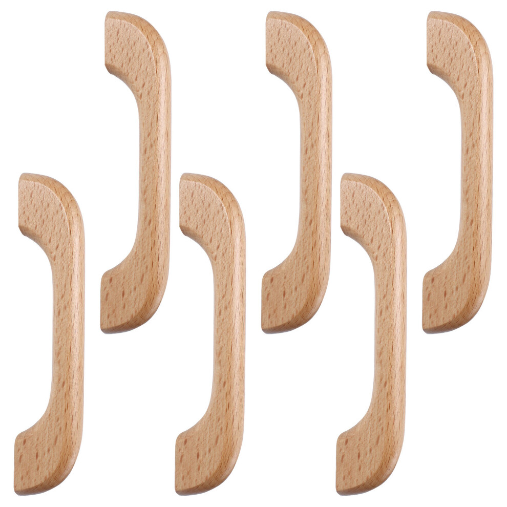 18 Pcs Wood Cabinet Handles For Wardrobe And Drawer Pulls 033394994013