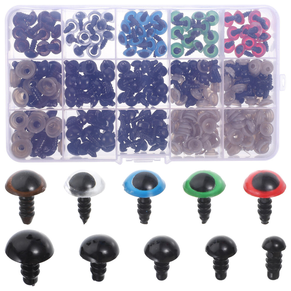 3 Boxes Plastic Craft Doll Eyes For DIY Puppets Bears Stuffed Animals-image-OPC-PKXQ96R-NEW