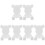 6 Pcs Bathroom Holder Stand Hanging Rack 4