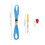 2Sets Embroidery Floss Assorted Colors Polyester Threads Iron Needles 8