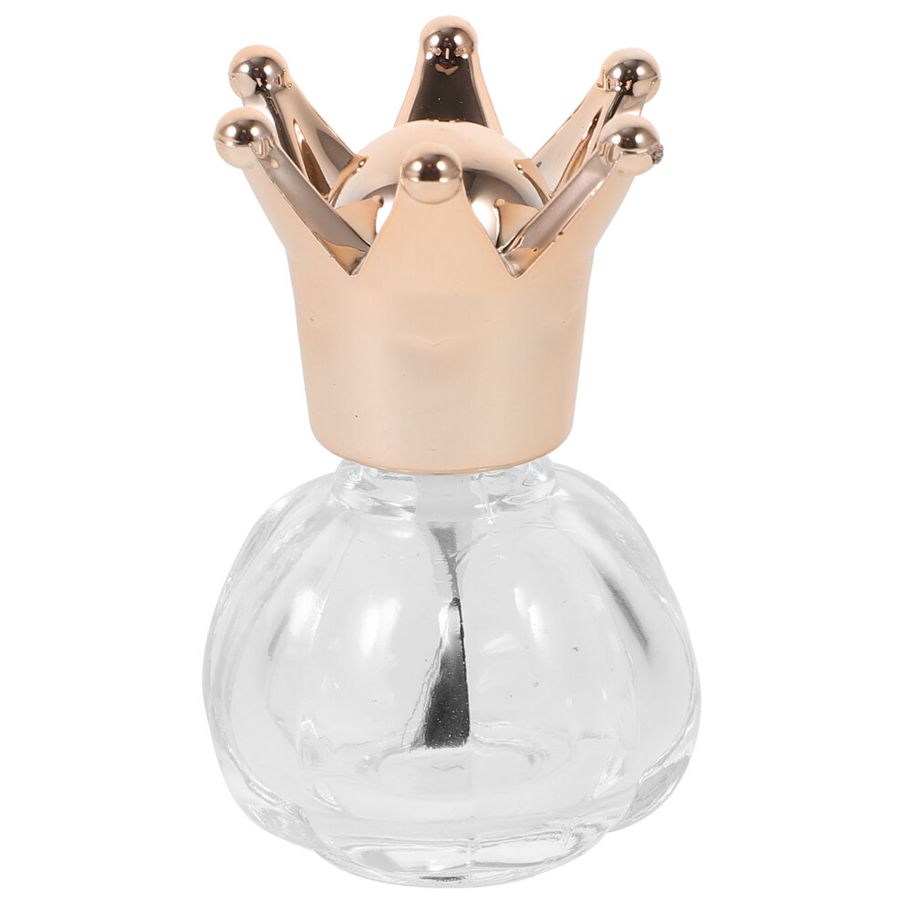 Vaguelly 8 Pcs Refillable Glass Nail Polish Bottles 10Ml Dispenser